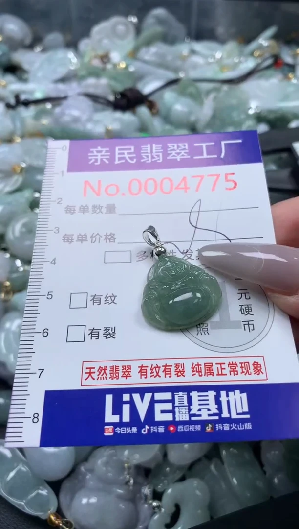 颈饰未镶嵌翡翠4775