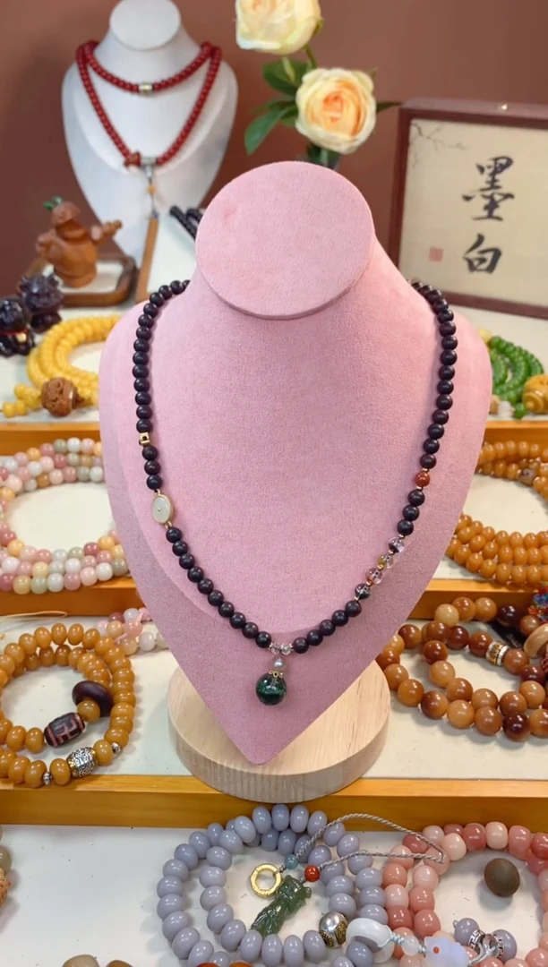 非洲檀香手串/手链降真香四季幽项链款