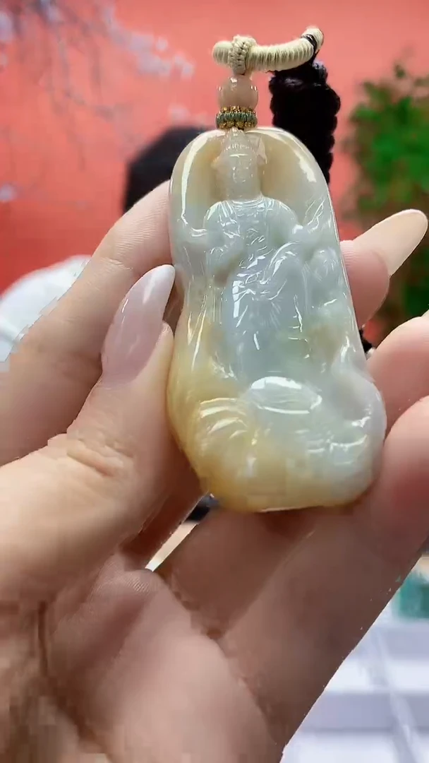 未镶嵌定制翡翠4898ty-毛货挂件37
