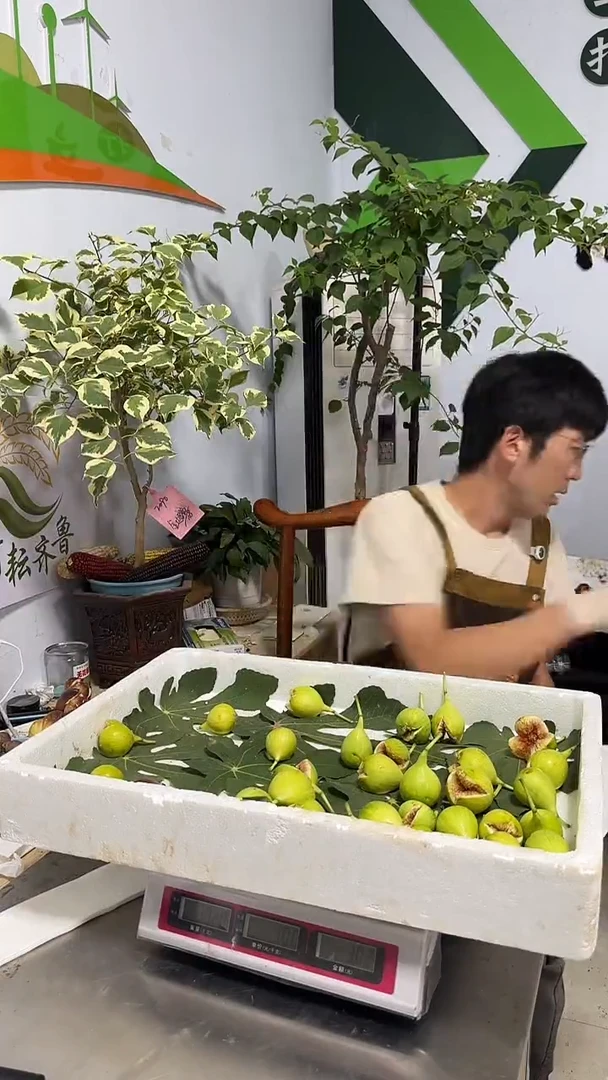 紫*梦幻甜蜜久留米开口无花果12枚无售后介意勿拍