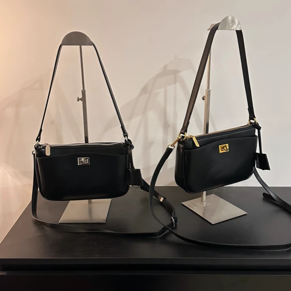 2025新款经典时尚简约大气单肩斜挎多口袋麻将包女包 DZ 28006