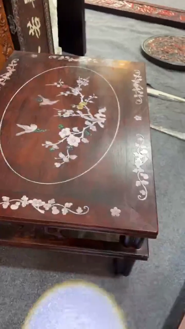 非洲紫檀（红花梨）66x46cm炕桌