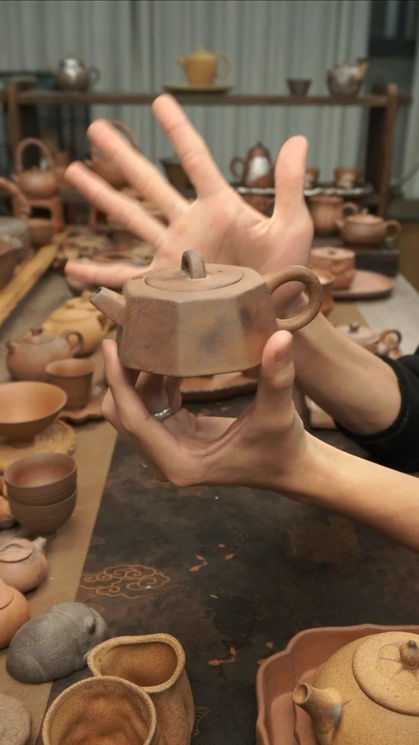 原矿料老岩泥  八方壶150ml