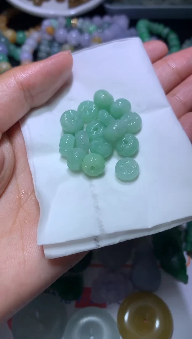 定制翡翠未镶嵌^****^MJX050300