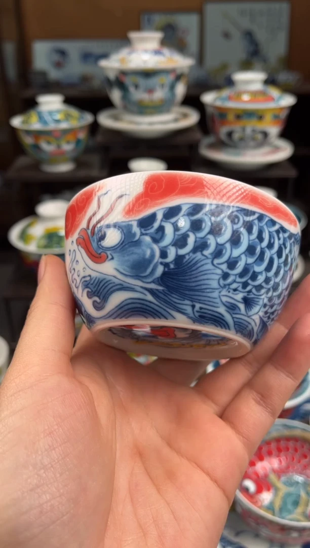 拙明院（微瑕价格）龙鱼缸杯