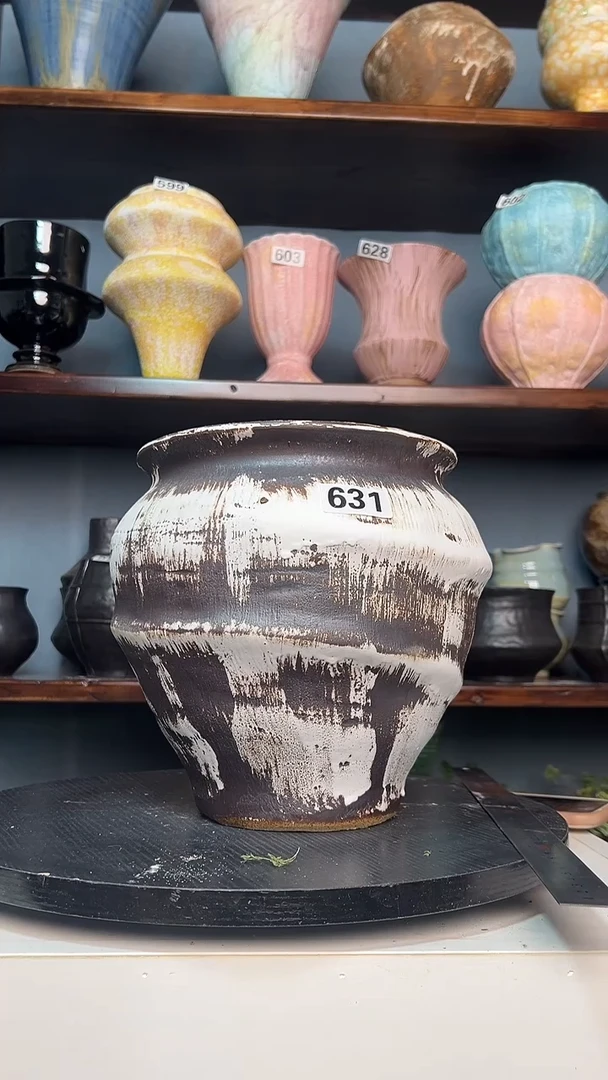 瓷片白泥631有孔19/24