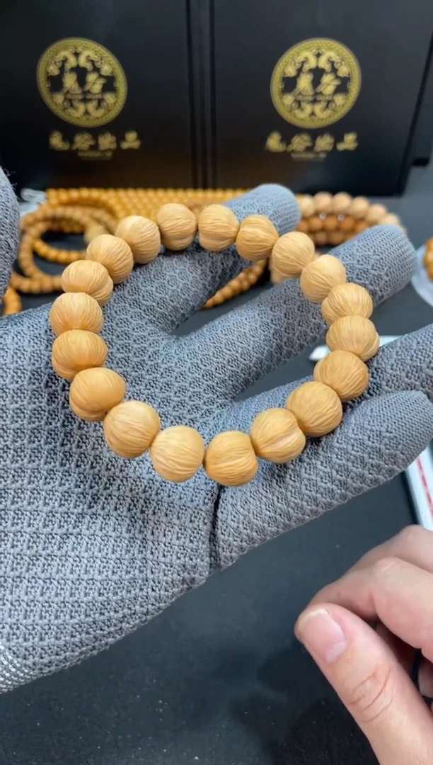 手串猴头核桃拉丝屁桃原皮猴头手串