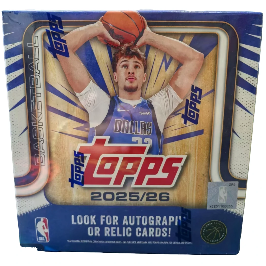 25-26 Topps 篮球 MEGA 单盒 (默认代拆)
