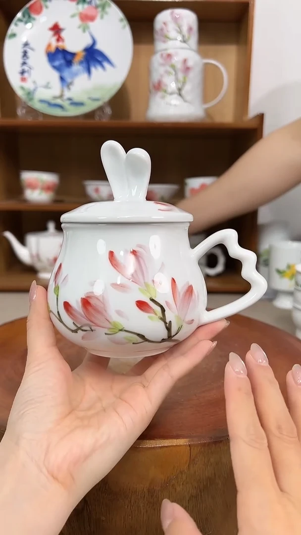 摆件景德镇手工手绘陶瓷餐具
