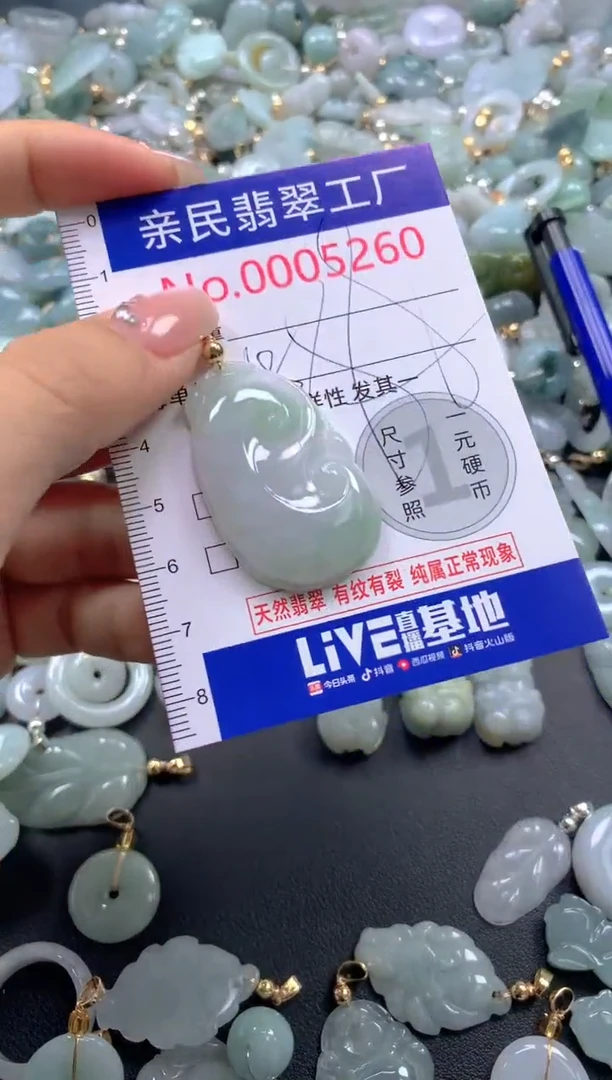 颈饰未镶嵌翡翠5260