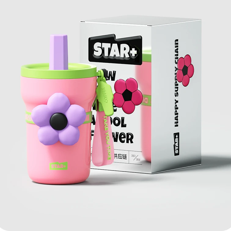 世大家保温杯高颜值不锈钢内胆保温杯女生高颜值2025新款