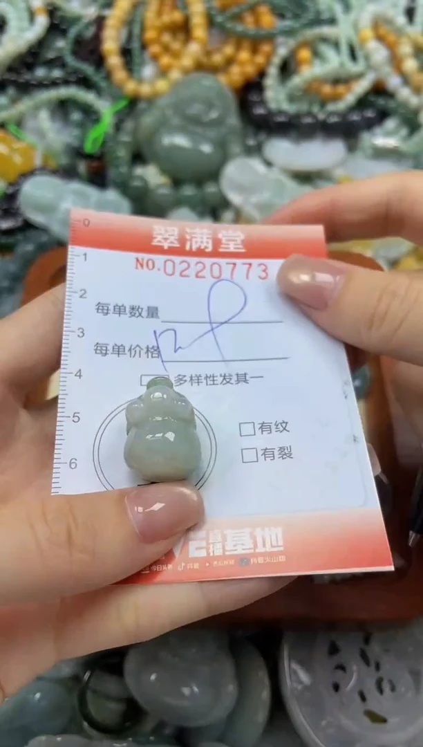 颈饰未镶嵌翡翠闪购0220773