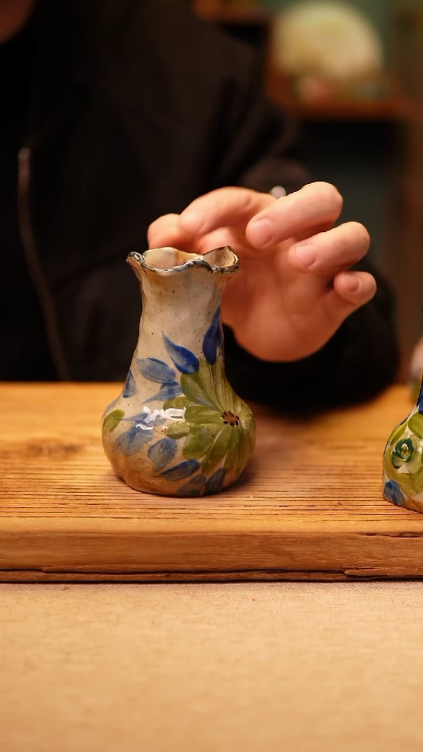 【闪购商品】@@陶园瓷舍@@纯手工手绘@高温釉下彩