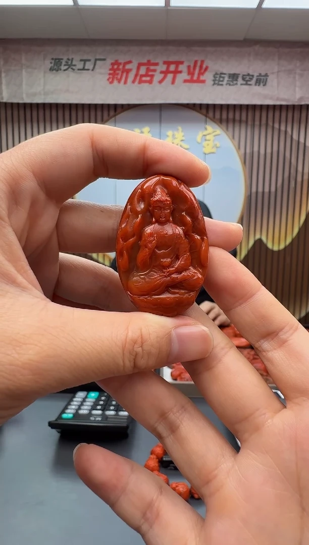 南红玛瑙雕刻未镶嵌019ZB0724产品一个