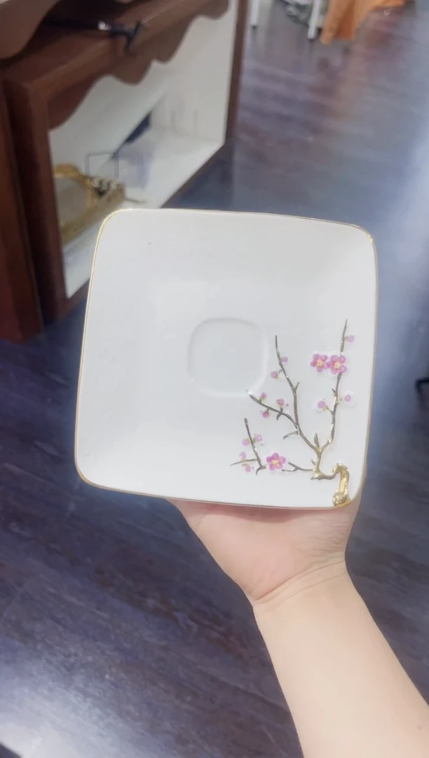 36%以上骨粉骨瓷碟子