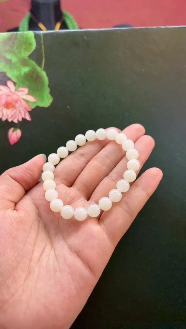 未镶嵌手串和田玉手串