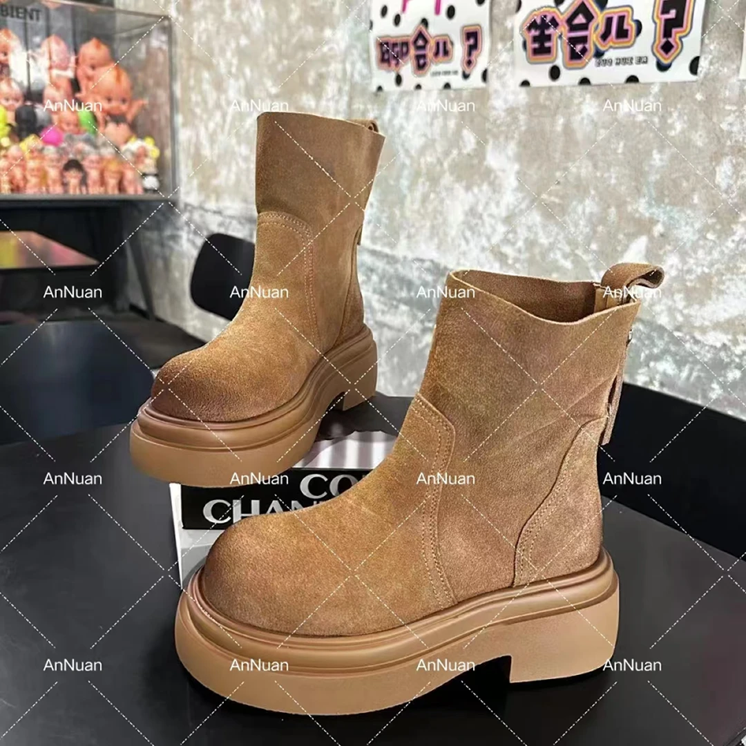 安暖家春季新款穿透气厚底带时尚韩版韩版女鞋XDXM375