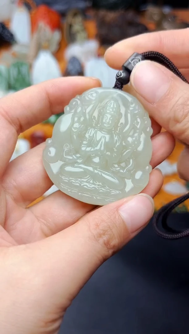 【闪购商品】和田玉颈饰未镶嵌观音