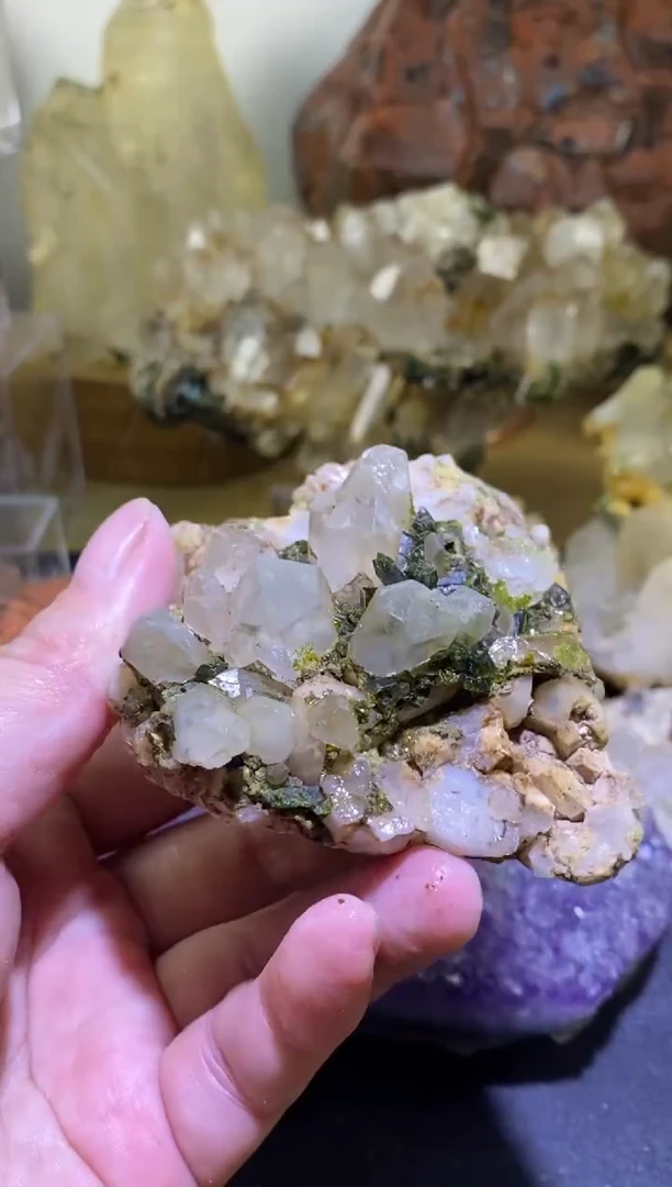 未镶嵌珠宝半成品水晶59号四川美姑超七花园水晶