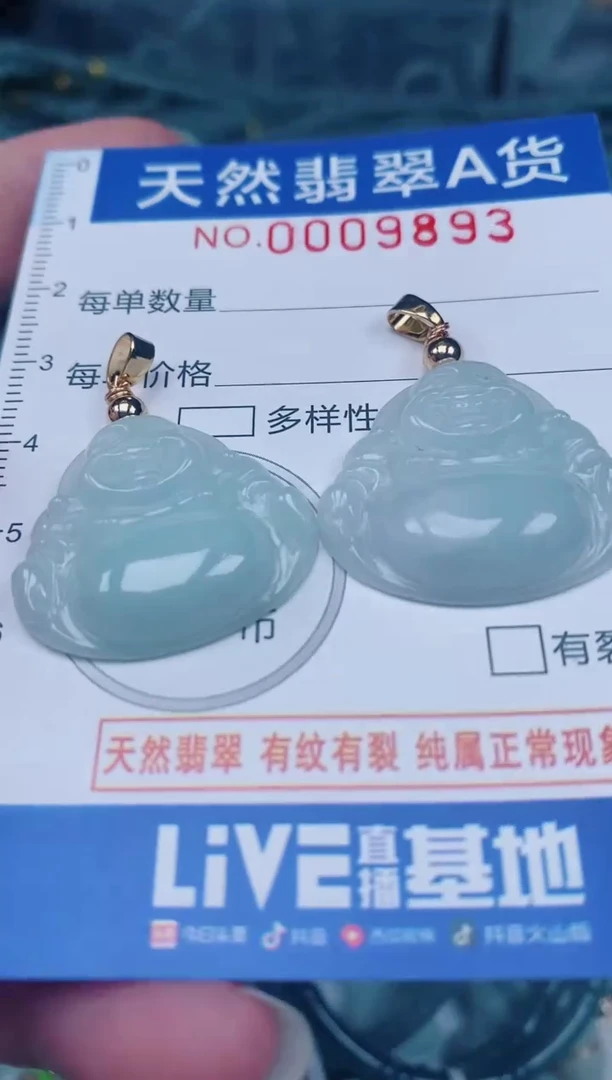 颈饰未镶嵌翡翠00009893