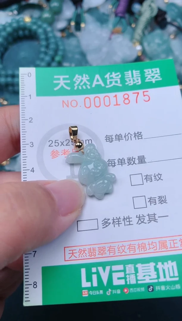 颈饰未镶嵌翡翠.0001875