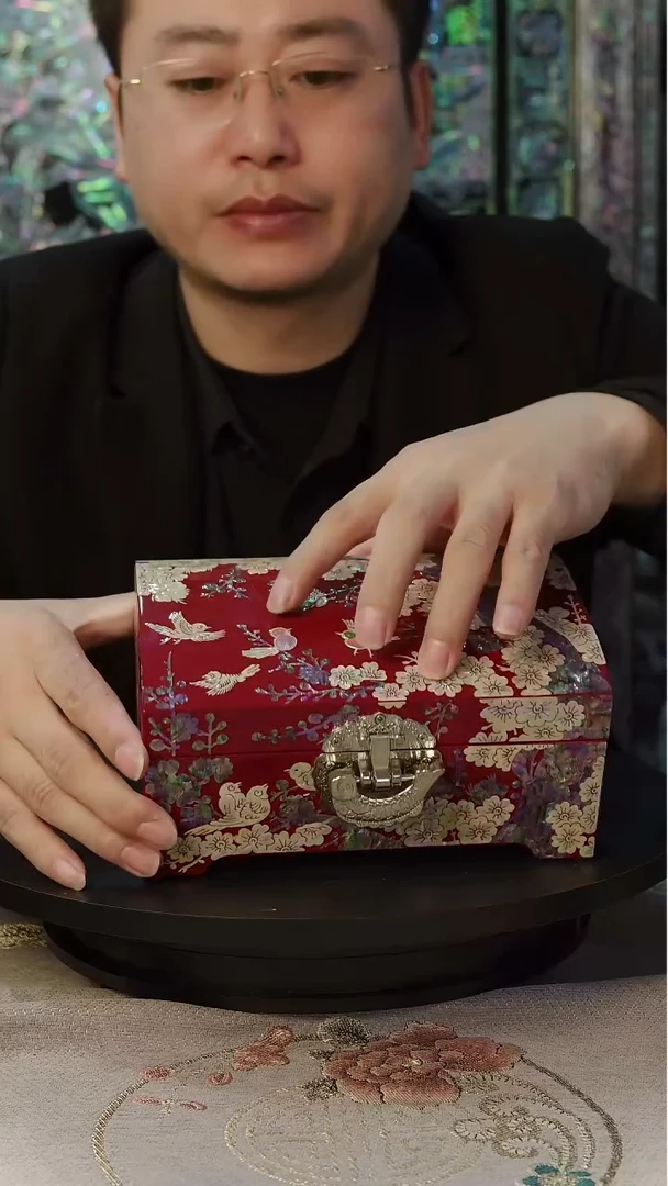 微瑕绒布底 弘贝雅螺钿漆器文化馆