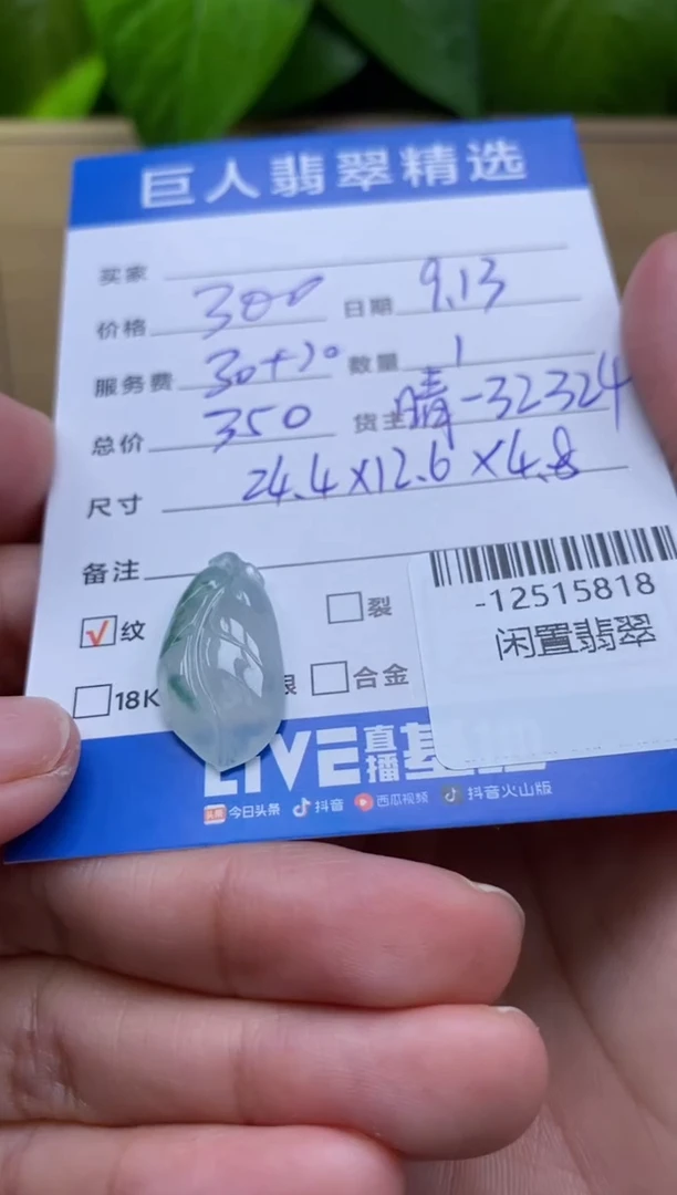 颈饰未镶嵌翡翠多人-12515818
