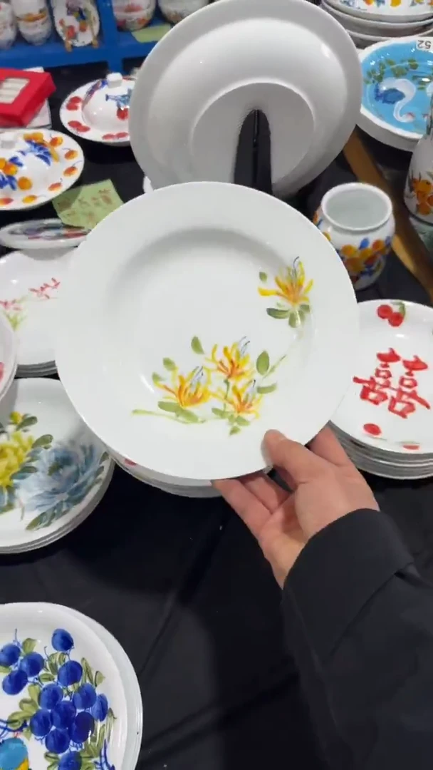 其他景德镇高温瓷（草帽盘）福利价微瑕