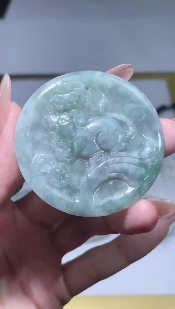 吊坠(不含链)未镶嵌翡翠545t4