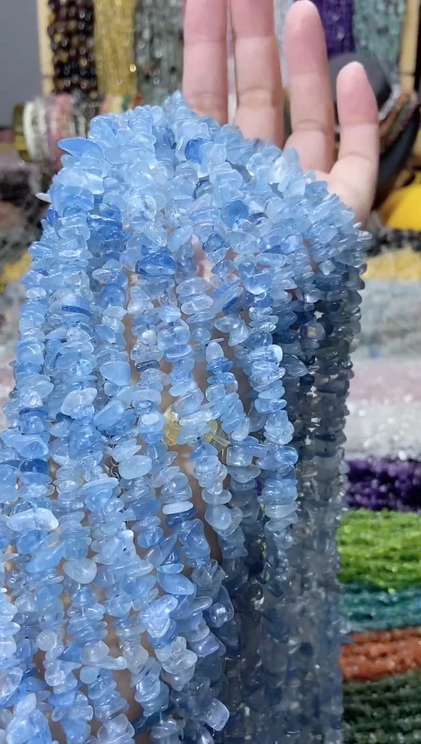未镶嵌珠宝半成品水晶海蓝宝