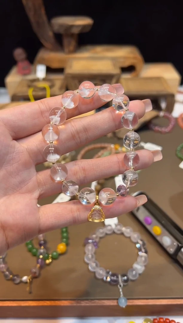 未镶嵌手链水晶手饰@@F6061