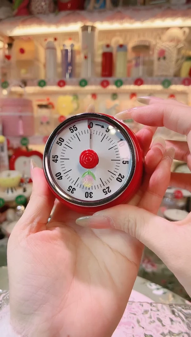 【闪购商品】摆件计时器红色品质好，发货快，放心拍