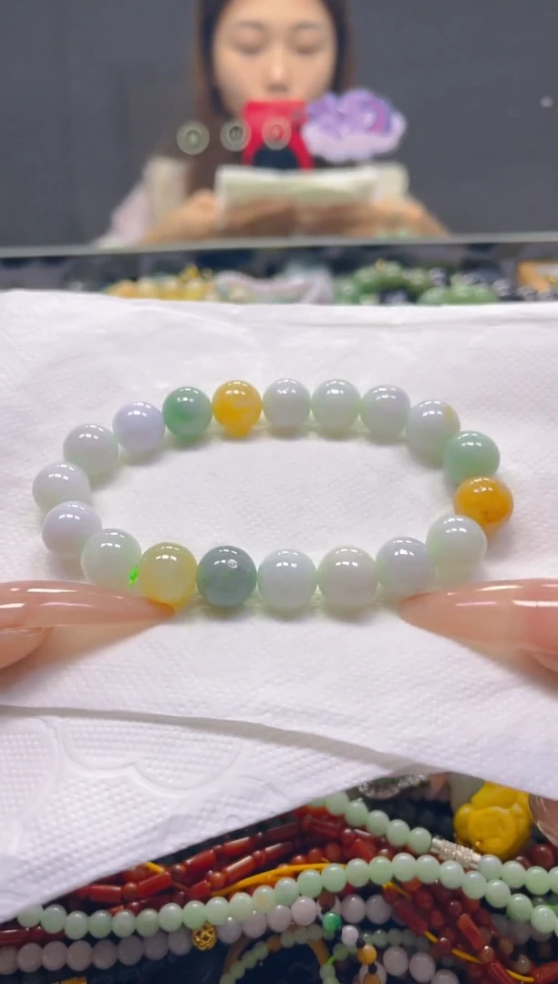 颈饰未镶嵌翡翠10MM