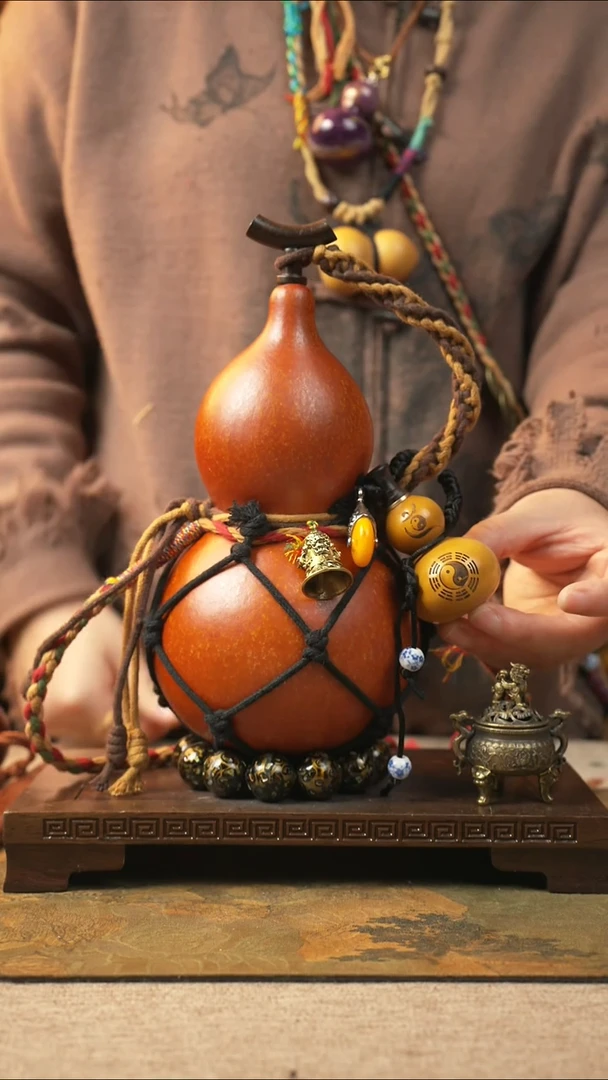 246大漆一物一拍记葫堂出品【不带手串】