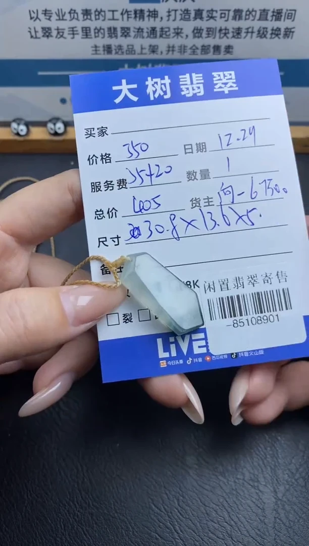 颈饰未镶嵌翡翠-85108901