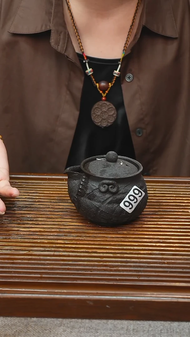 万古烧粗陶手工茶具
