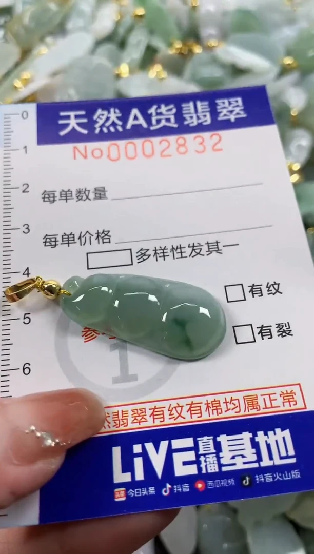 颈饰未镶嵌翡翠天然A货翡翠
