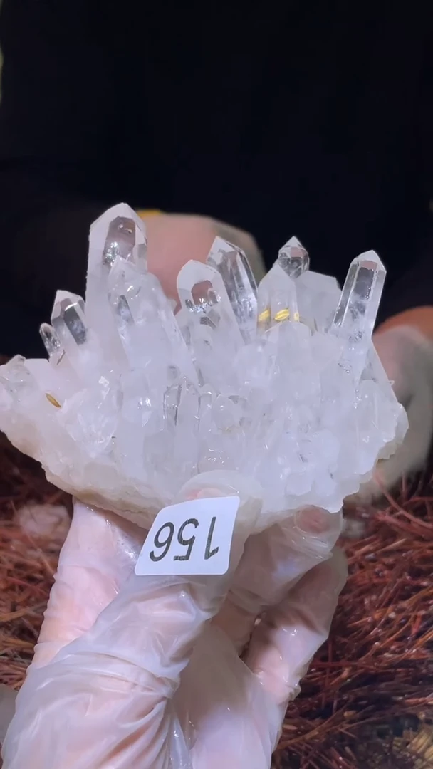 未镶嵌珠宝半成品水晶晶簇-156