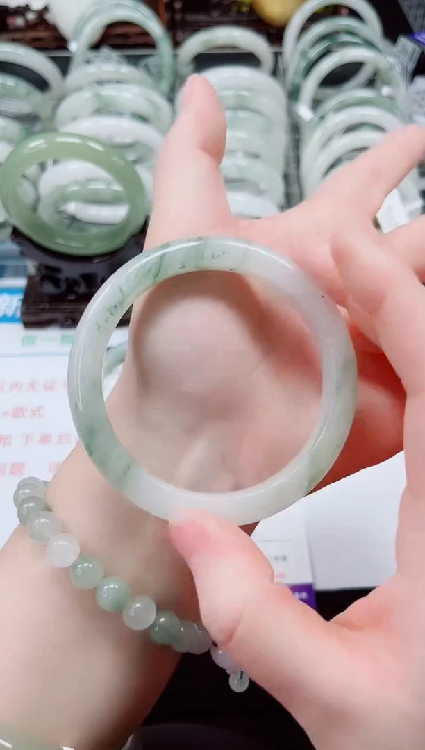 未镶嵌手镯石英质玉294-59/60