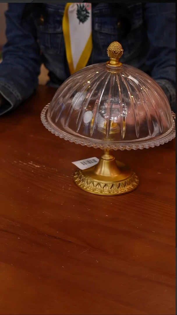 陶52黄铜果盘----