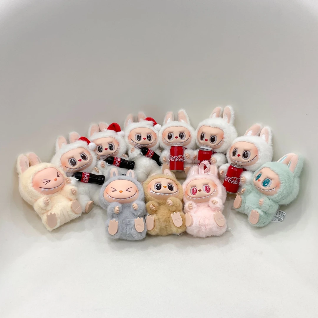 全新未使用 POP MART/泡泡玛特 搪胶公仔毛绒玩具