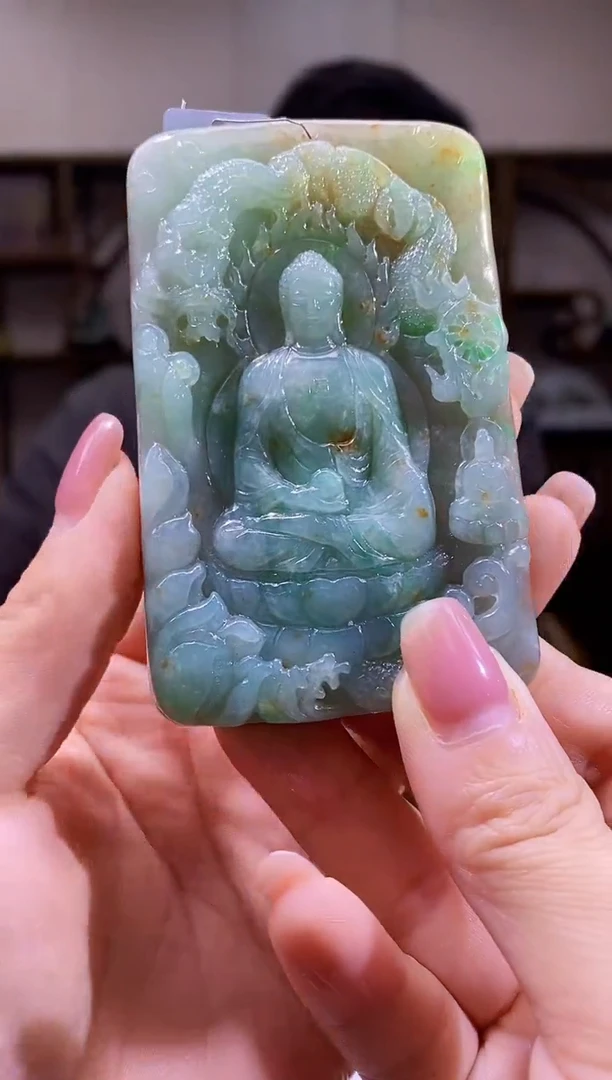 定制翡翠未镶嵌36/0622/W/观音