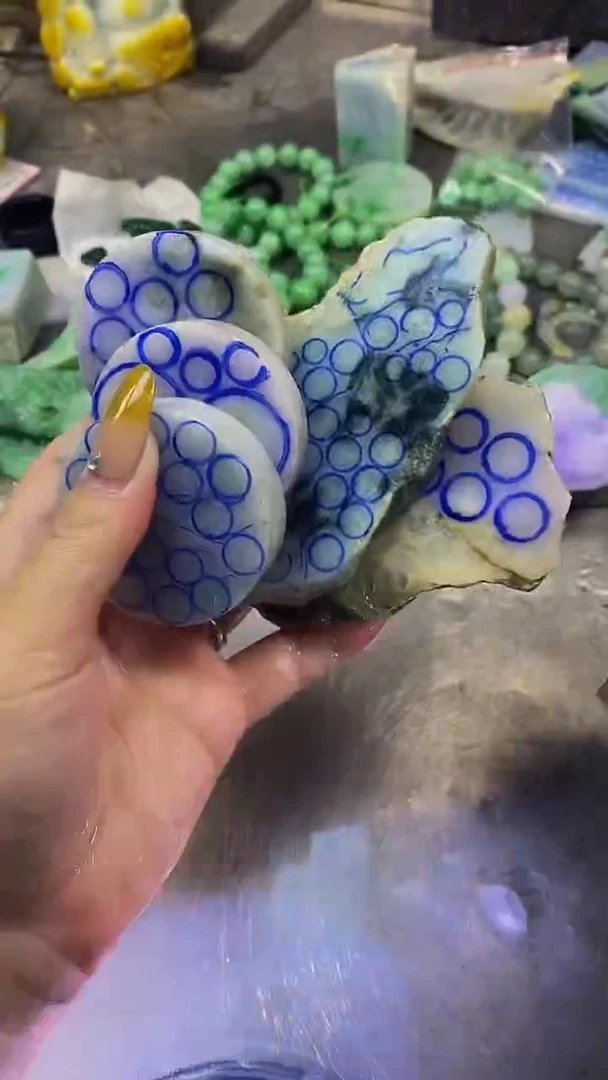 未镶嵌挂件翡翠天然缅甸翡翠A货071
