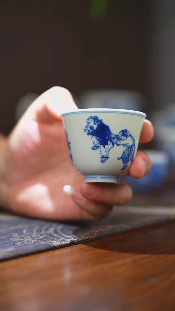 其他天心雅器仿古踏歌图单杯