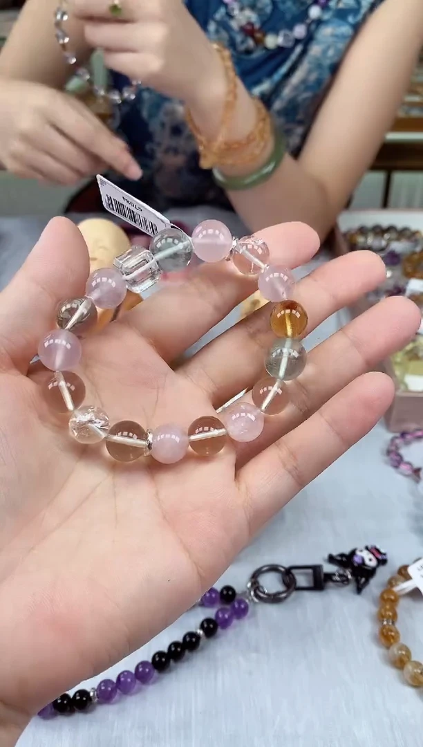 未镶嵌手串水晶手串多样性发其一@@CMT