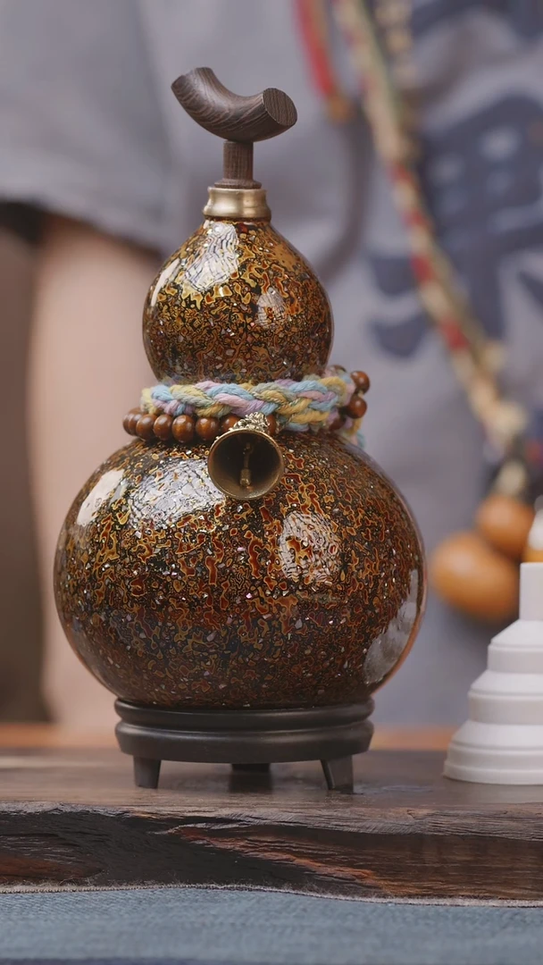 1553号精品大漆葫芦防腐防渗装水茶酒