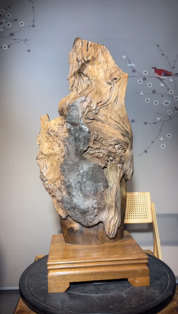 木用****2金丝楠乌木，尺寸64*30*21