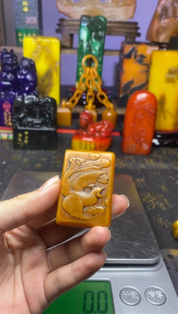 寿山石印石纯天然篆刻石料