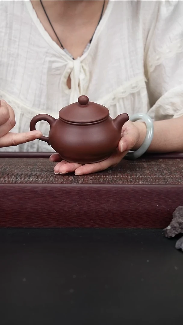 茶壶紫砂zxm底槽青潘壶200CC