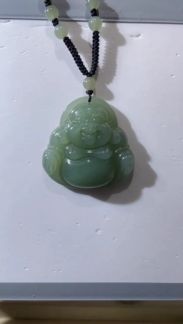 【闪购商品】和田玉吊坠(赠链)未镶嵌和田玉佛公吊坠